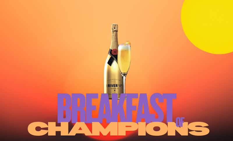 Breakfast of Champions – Brunch, Fun, & Bottomless Mimosas!!