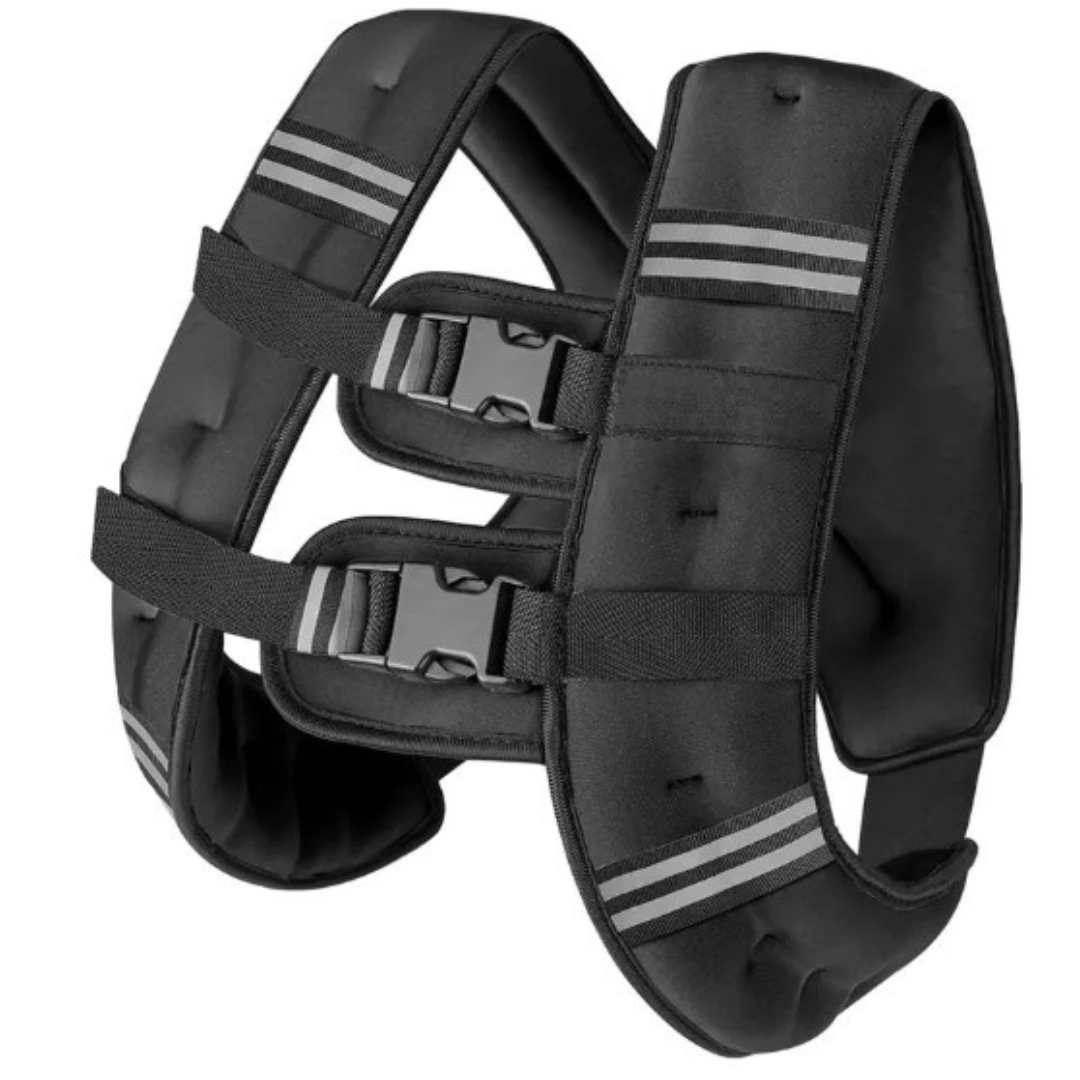 APEXUP Weighted Vest with 5lbs/10lbs/15lbs/20lbs/25lbs/30lbs Weights