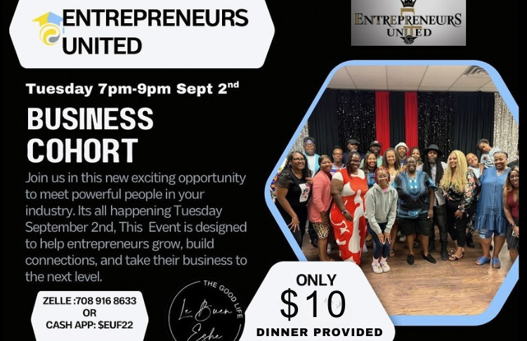 Entrepreneurs United – Weekly Cohort Meeting