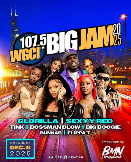 WGCI Big Jam w/GloRilla, Sexyy Red, Tink, and more – United Center